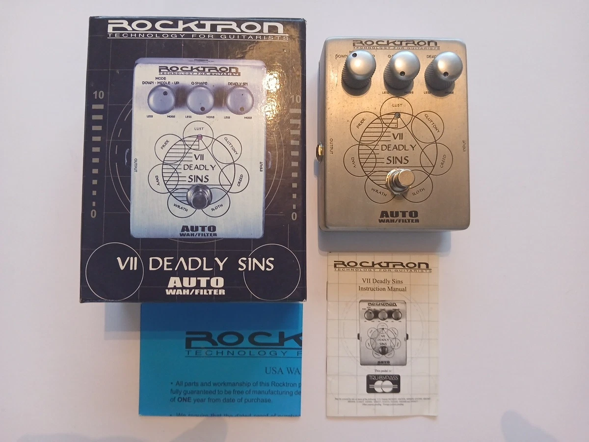 Las mejores ofertas en Pedales de wah y volumen Rocktron Guitarra
