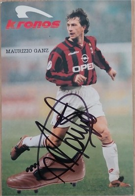   Maurizio Ganz   AC Milan   Autogrammkarte KRONOS  