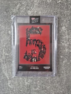 Topps Now Stranger Things Impresión súper corta temporada 5