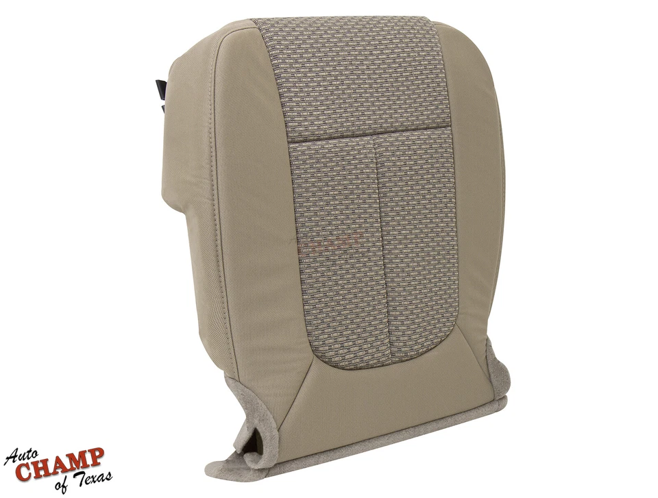 Llantas de escape Ford F250 F350 XLT 11-16 - Cubierta de asiento de tela inferior del lado del conductor bronceada Foto 2 de 4