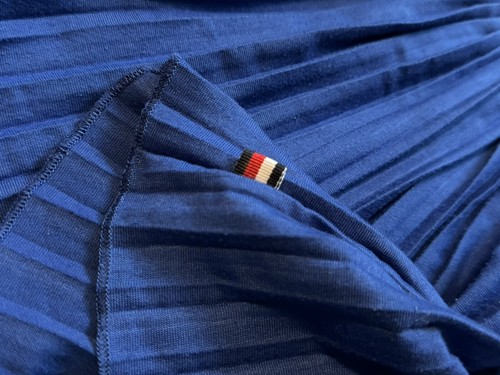 TOMMY HILFIGER Big Girls Pleated Shorts sz M (8/10) Royal Blue Skort - Picture 6 of 8