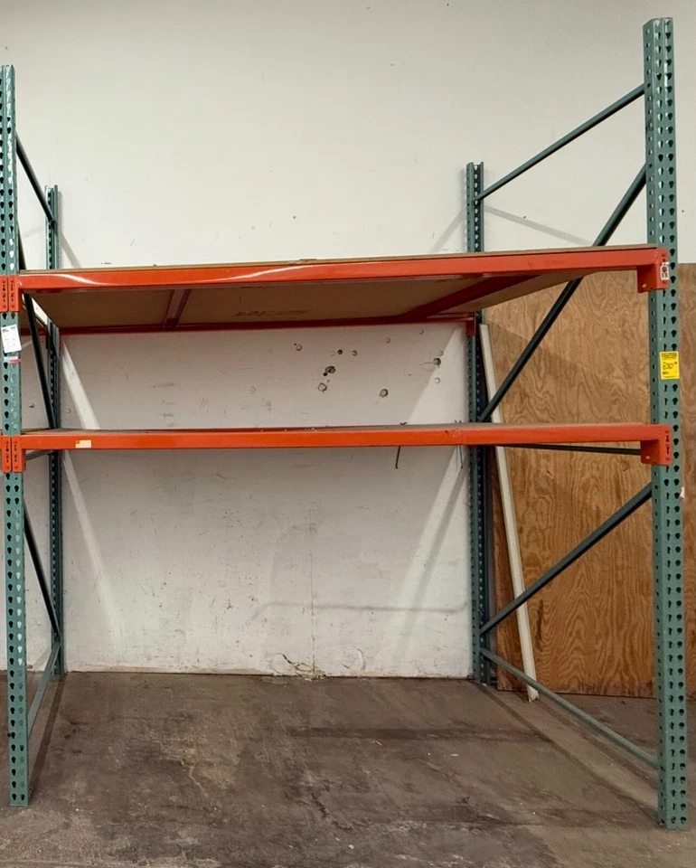 1节8英尺x4英尺x10英尺高托盘货架工业仓库货架金属 — 第 2/2 张图片