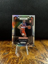 2023-24 Prizm Monopoly Bilal Coulibaly Silver Prizm Rookie Wizards #90 RC
