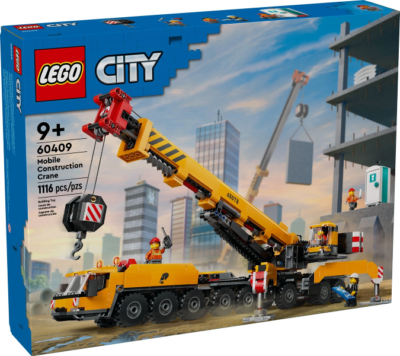 Lego Mobile Construction Crane 60409 City Minifigure Building Set