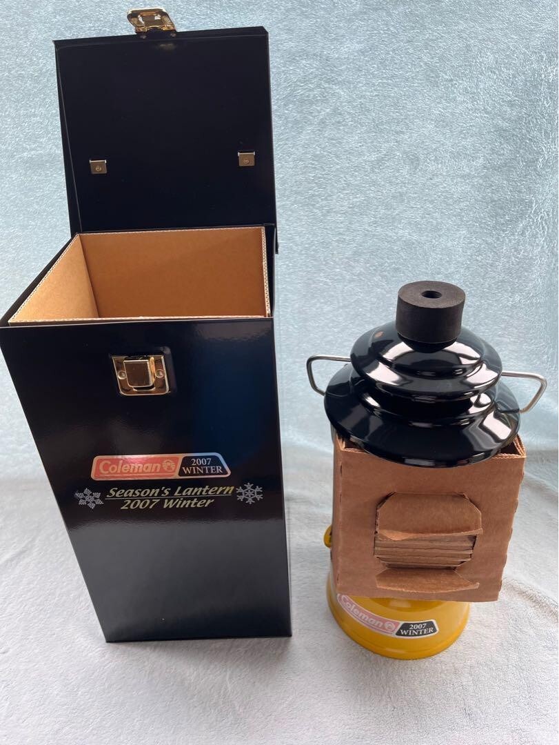 ライト・ランタン Coleman SeAson's Lantern 2007 Winter Coleman Seasons Lantern 2007 Limited Edition Winter Yellow