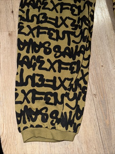Tuta firmata FENTY pezzo unico zip cappuccio pile spesso taglia 2XL NUOVA XXL - Foto 3 di 13