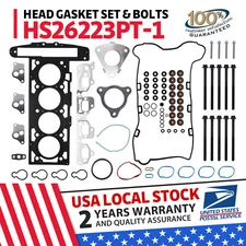 Head Gasket Bolts Set Fit 02-06 Chevrolet Oldsmobile Pontiac Saturn 2.2 F, D