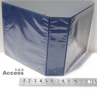 Avery Dennison Durable 3 Rings Binder 2 1/2'' Double lock Blue 11 2/8'' x 11 1/2