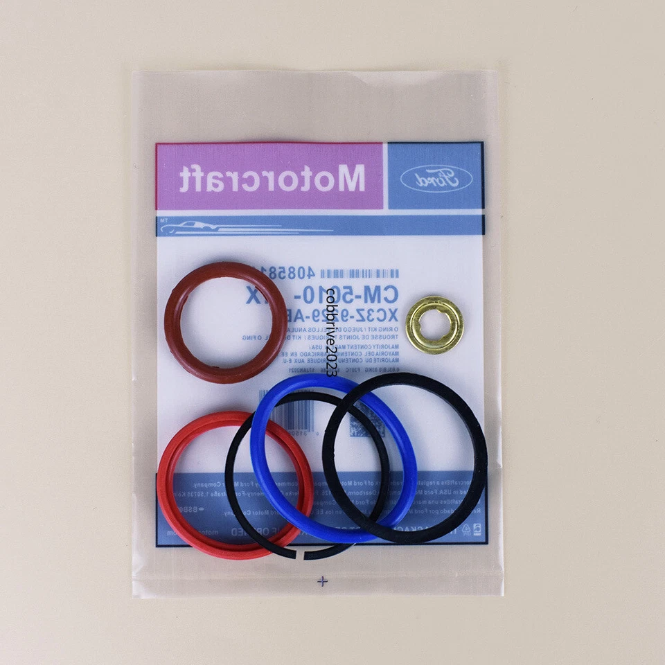 Комплект уплотнительных колец инжектора от оригинального производителя для 7,3-тактного Ford CM5010 XC3Z9229AB США упаковка 8 шт. - Изображение 4 из 4