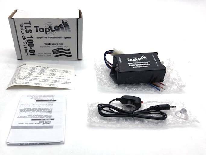Taptronics Taplock 【返品不可】 おしゃれ TLS 100-01 Fingertap NEW Vehicle Entry System