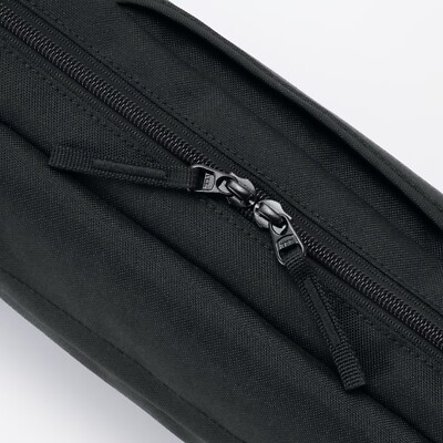 Muji Water-repellent Shoulder bag with back pocket Black Japan | eBay