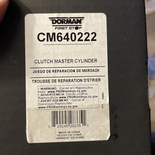 DORMAN CM640222 - Cilindro maestro de embrague - Imagen 6 de 7