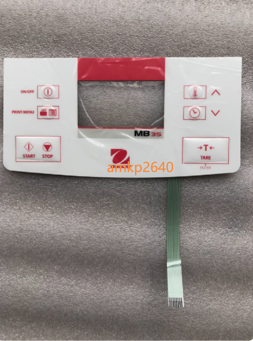 1PCS New For OHAUS MB35 Moisture Analyzer Membrane Keypad amk eBay