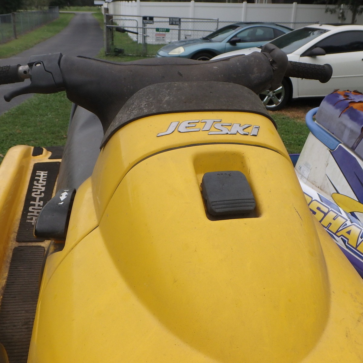 1999 / 2000 Kawasaki 900 STX Jet Ski Handle Bar & Grips Only 1999 / 2000 Kawasaki 900 STX Jet Ski Handle Bar & Grips Only