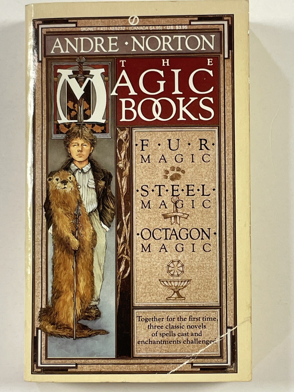 The Magic Books (Fur Magic; Steel Magic; Octagon Magic) By Norton, Andre - GOOD