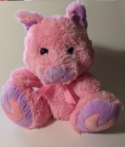 purple pig stuffed animal
