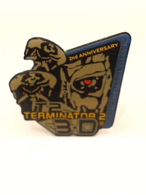 Terminator 2 3-D Pin Anstecker Universal Studios Japan 2nd Anniversary N687