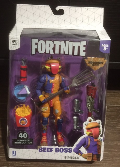 Fortnite 2020 Beef Boss Figure 6 Inch Legendary Series ...