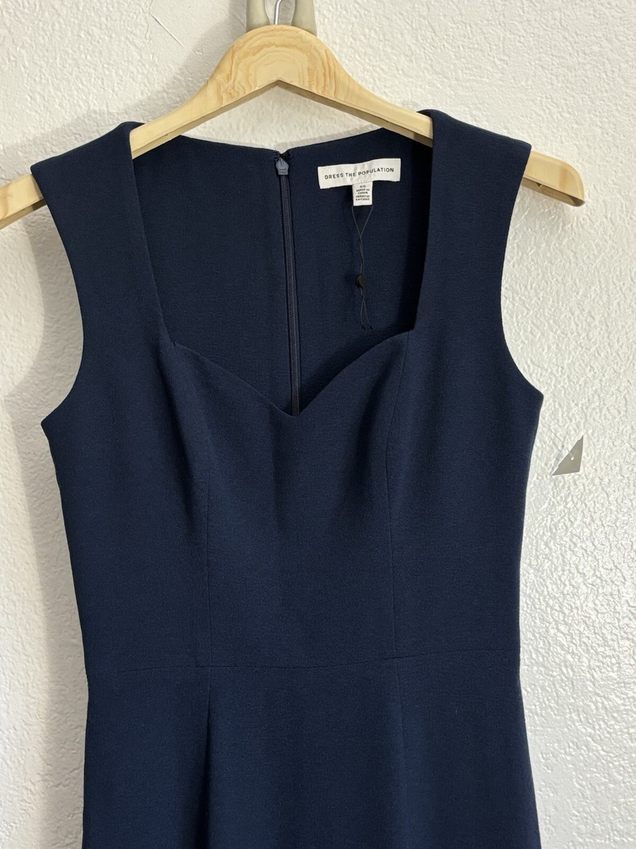 dress the population monroe dress Dress The Population Monroe Sweetheart Neck Gown - POPPY