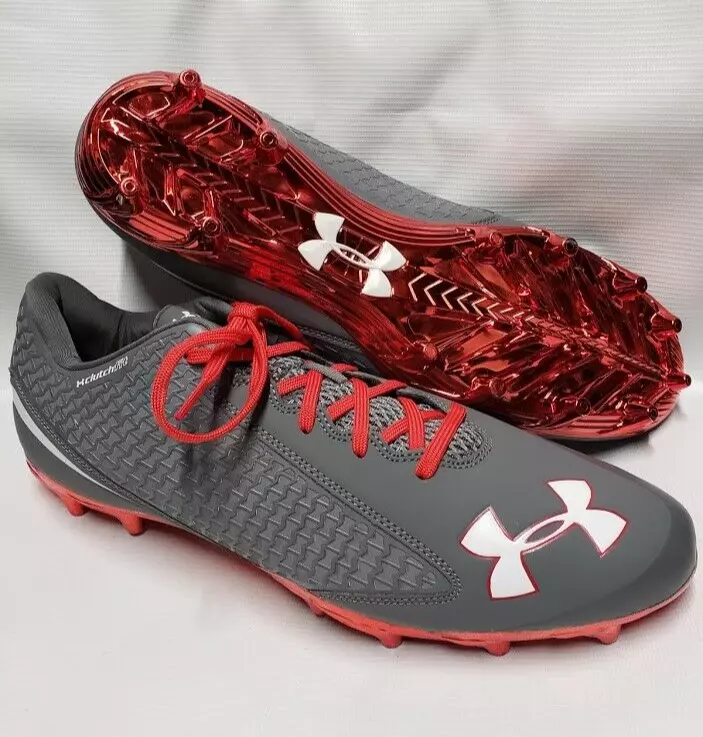 New Under Armour UA Team Nitro Low MC Football Cleats Men s Size 14 1256828 043