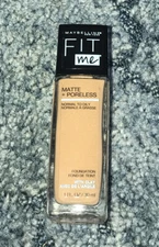 Maybelline Fit Me1  Matte + Poreless  Foundation Liquid 330 TOFFEE CARAMEL