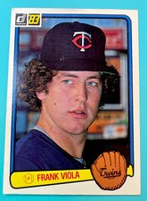 1983 Donruss #382 FRANK VIOLA Rookie Twins NY Mets 1988 AL Cy Young 😎