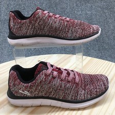 C9 Champion Shoes Youth 4 Boys Speedknit Athletic Low Sneakers Red Gray Lace Up