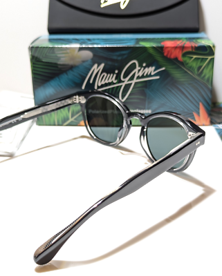 NEW Maui Jim Joy Ride Black Crystal Polarized Grey Lens  display picture 2