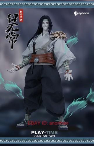 Play Time Keepgoing Studio The White Ghost 1/12 Action Figure Gift Toys NEW - Picture 14 of 23