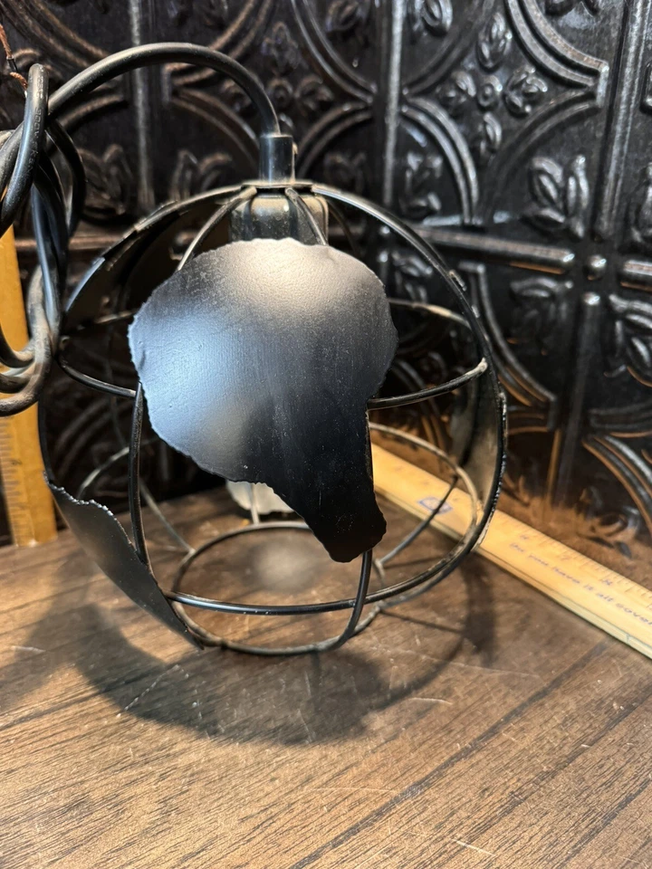 Lámpara de araña colgante simple estilo vintage industrial luz globo Foto 4 de 4