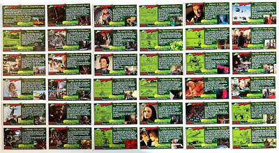 Vintage 1996 Mars Attacks Movie Widevision Trading Card Set of 72