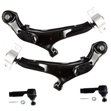 4x Front Lower Control Arm Outer Tie Rod For 02-04 Infiniti I35 00-01 I30 ES3438