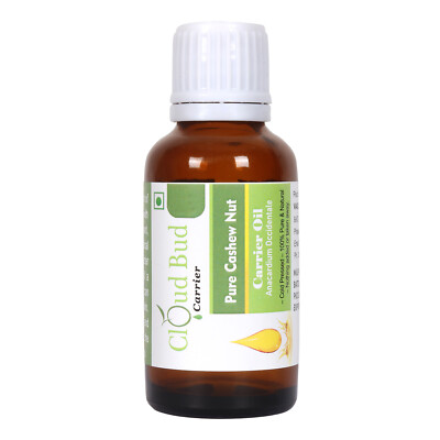 Cloud Bud Pure Cashew Nut Oil Anacardium Occidentale Cold Pressed For Hair