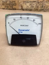 Eaton GE Panel Meter Dynamatic 50-171111FAFA1AHR 0-100 #100L46