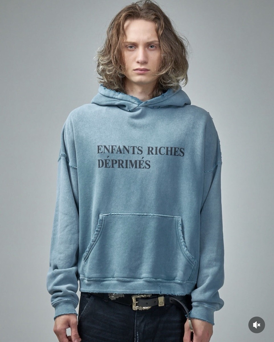 【美品】Enfants Riches Deprimes ERD 21SS BRAND NEW ENFANTS RICHES DEPRIMES HOODIE ERD SZ L | eBay