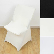 Fitted Premium Spandex Stretchable Lifetime Folding CHAIR COVER Party Events