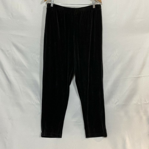 Napa Valley Womens Black Elastic Waist 