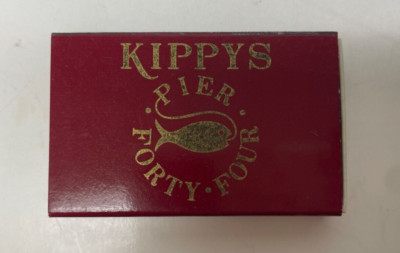 Kippy's Pier Fourty Four 44 New York NY Matchbox Empty
