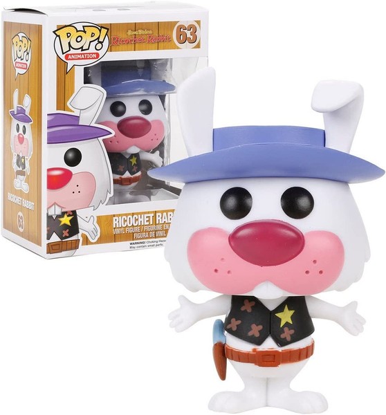 Pop! Hanna & Barbera Ricochet Rabbit Funko Pop Animation Vinyl Figure 63-image