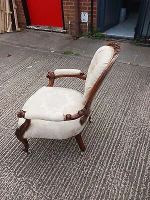 Buy Victorian Walnut Bedroom Chair.