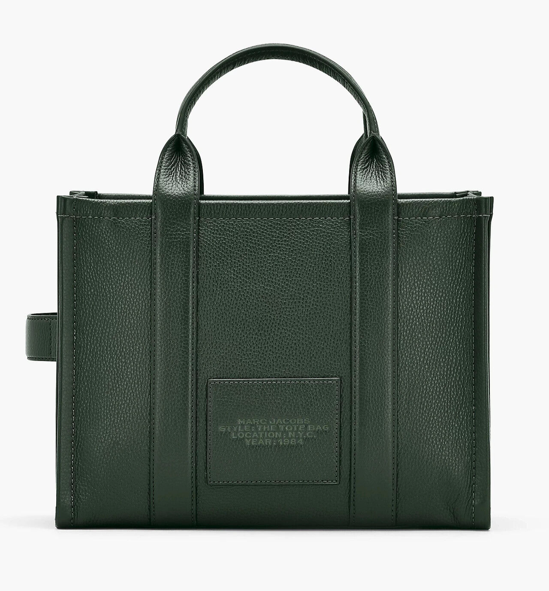 NWT Marc Jacobs $450 Medium LEATHER DARK IVY GREEN THE TOTE NWT Marc Jacobs $450 Medium LEATHER DARK IVY GREEN THE TOTE