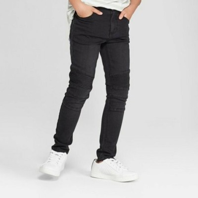 boys skinny moto jeans