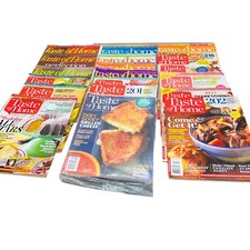 TASTE OF HOME Magazines 2008 thru 2018  Lot of 19 So Many Recipes Read Descrip