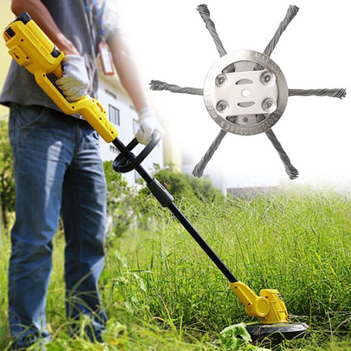 Grass Trimmer Head Weed Wacker Attachments Heads for Brush Cutter (6 Cutter) Au - Picture 2 of 9