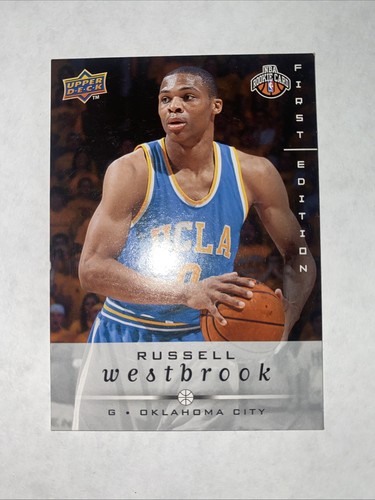 2008-09 Upper Deck First Edition Russell Westbrook Rookie Card Number 262