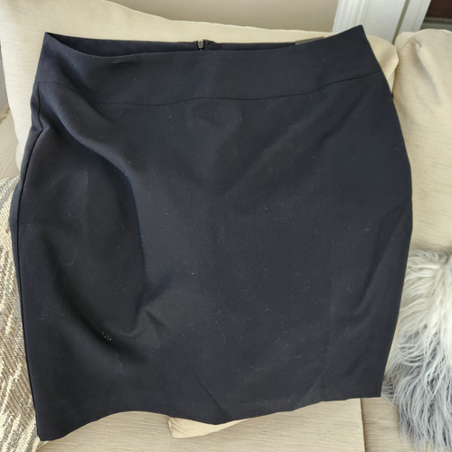 NWT Alfani 18W black pencil skirt lined womens zipper back e2 - Picture 1 of 3