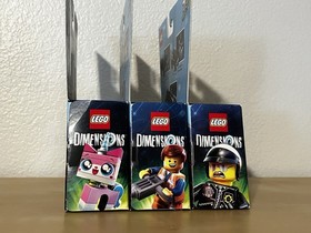 LEGO Dimensions Lot of 3 Fun Packs: 71212 Emmet 71213 Bad Cop 71231 Unikitty NIB