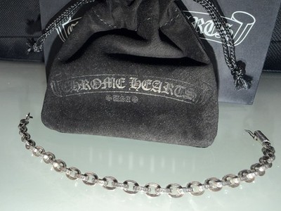 100% Authentic Chrome Hearts Paper Chain Link Bracelet 7 inch | eBay