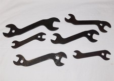 6 Pcs Antique Farm Implement Wrenches John Deere JD-50 JD-51 JD-52 Tractor Tools
