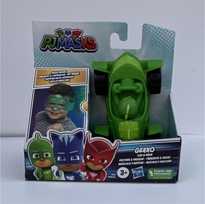 Hasbro PJ Masks Gekko Car Hero Green Action Figure Plastic-Free Packaging